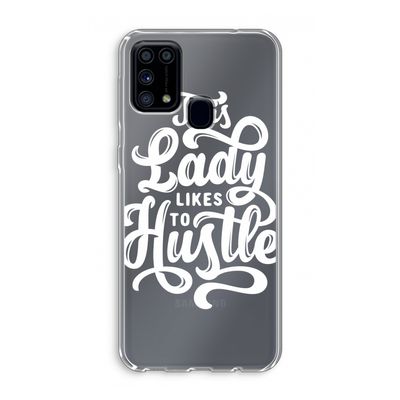 Hustle Lady: Samsung Galaxy M31 Transparant Hoesje