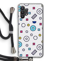 8-bit N°9: Samsung Galaxy A32 5G Transparant Hoesje met koord