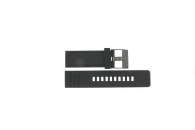Horlogeband Diesel DZ1446 Silicoon Zwart 24mm