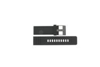 Horlogeband Diesel DZ1446 Silicoon Zwart 24mm Horlogeband Diesel DZ1446 Silicoon Zwart 24mm