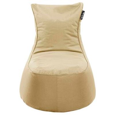 Lebel loungestoel mini - zand - 65x52x52 cm - Leen Bakker
