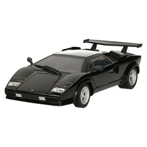 Modelauto/speelgoedauto Lamborghini Countach - zwart - schaal 1:24/17 x 8 x 4,5 cm