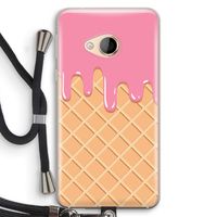 Ice cream: HTC U Play Transparant Hoesje met koord