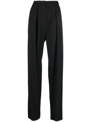 Magda Butrym pantalon de tailleur à taille haute - Noir