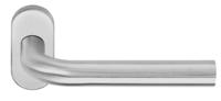 Formani Basics LB3-19B32 deurkruk dubbel geveerd op ovale rozet - PVD mat RVS
