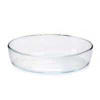 Ovenschaal van borosilicaat glas - ovaal - 1.5 Liter - 26 x 18 x 6 cm - thumbnail