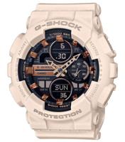 Horloge - CASIO - G-Shock Classic Dames Wit - Chrono 1/1000e van s. - 5 alarmen - Waterdicht 20 bar
