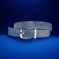 Blue Paisley Panther (Riem) Lureaux - Nette Riemen Voor Heren Blue Paisley Panther (Riem) Lureaux - Nette Riemen Voor Heren