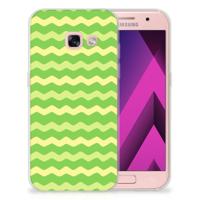 Samsung Galaxy A3 2017 | TPU bumper | Waves Green