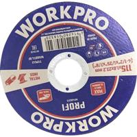 WorkPro WP406373 Doorslijpschijf 115 mm 10 stuk(s) Inox, Metaal WorkPro WP406373 Doorslijpschijf 115 mm 10 stuk(s) Inox, Metaal