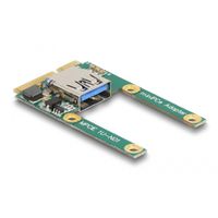 Mini PCIe I/O 1 x USB 2.0 Type-A female full size / half size Controller - thumbnail