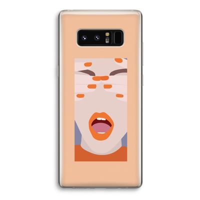 Surprise: Samsung Galaxy Note 8 Transparant Hoesje