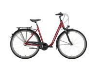 BRENNABOR stadsfiets "c-24" mod. 24 bike city c-24 28/50 deep 3sp.red/rose