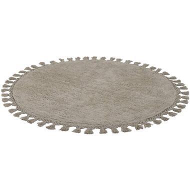 Vloerkleed Raya - beige - Ø100 cm - Leen Bakker