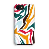 Colored Zebra: iPhone 8 Tough Case