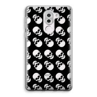 Musketon Skulls: Honor 6X Transparant Hoesje