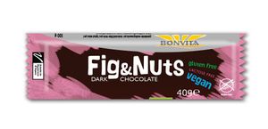 BonVita Fig & Nuts Dark Chocolate Bar