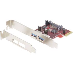 Renkforce 2 poorten USB 3.2 Gen 1-controllerkaart USB-A PCIe