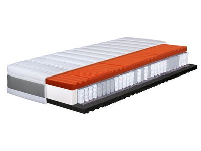Hn8 Schlafsysteme 7-zones pocketveringmatras SLEEP BALANCE (onbepaald, 90 x 200 cm, Stevig/extra stevig)