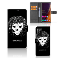 Telefoonhoesje met Naam Samsung Galaxy Note20 Ultra Skull Hair - thumbnail