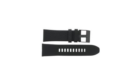 Horlogeband Diesel DZ1657 Leder Zwart 27mm