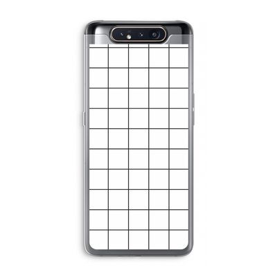 Rooster: Samsung Galaxy A80 Transparant Hoesje
