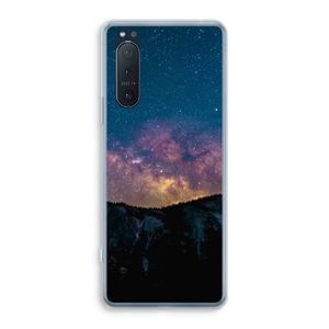 Travel to space: Sony Xperia 5 II Transparant Hoesje