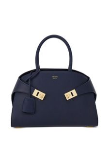 Ferragamo sac à main Hug en cuir - Bleu