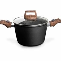 Bardani Wajan Met Deksel & Afn. Grepen Kookpan Pan