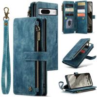 Google Pixel 8 Caseme C30 Multifunctioneel Portemonnee Hoesje - Blauw