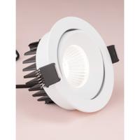 Lyora Witte inbouwspotBlade Ø 9cm richtbaar - 9232117