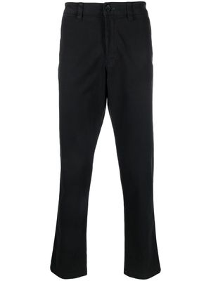 PS Paul Smith pantalon droit en coton biologique - Noir