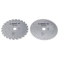 Bosch Accessories 2608644735 2608644735 Cirkelzaagbladset 165 mm 2 stuk(s)