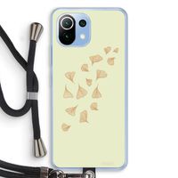 Falling Leaves: Xiaomi Mi 11 Lite Transparant Hoesje met koord