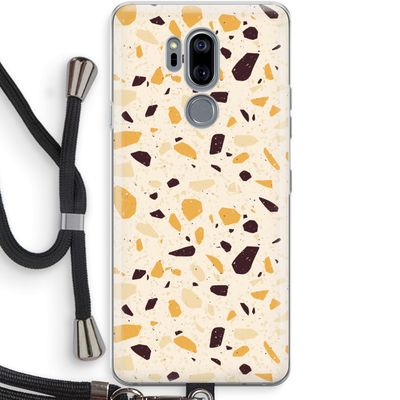 Terrazzo N°13: LG G7 Thinq Transparant Hoesje met koord