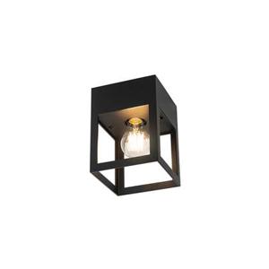 QAZQA Moderne plafondlamp zwart - Cela