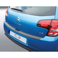 Bumper beschermer passend voor Citroën C3 2010- Zwart GRRBP433 - thumbnail