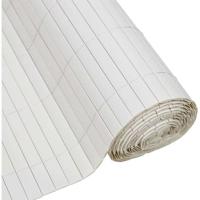 Dubbelzijdig PVC rietgaas - NATURE - 1 x 3 m - 1600 g/m² - Verduisterend 4/5 - Anti-UV - Wit