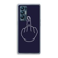 F**k U: Oppo Find X3 Neo Transparant Hoesje