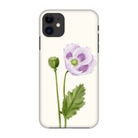 Purple poppy: Volledig geprint iPhone 11 Hoesje