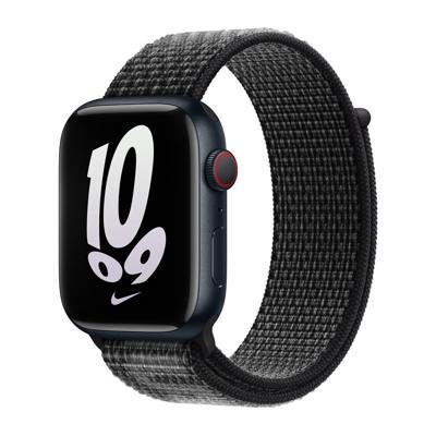 Apple Nike Sport Loop Apple Watch 42mm / 44mm / 45mm / 49mm Black / Summit White