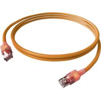 EasyLan S/FTP DualBoot® LED Kabel Cat.6A (Class EA), LSOH, oranje, 10 m