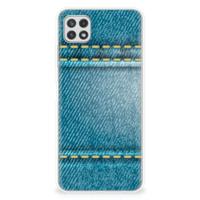 Samsung Galaxy A22 5G | Sillicone Back Cover | Jeans