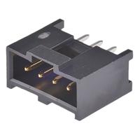 Molex 901361304 Male header, inbouw (standaard) Totaal aantal polen: 4 Inhoud: 1 stuk(s) Tray