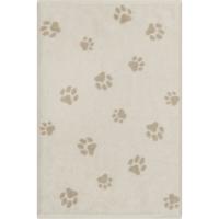 Cawö Cawo We love Dogs gemustert 6247 Handdoek 50x100 natur/beige