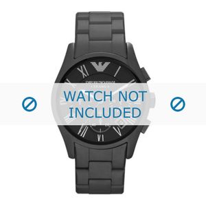Horlogeband Armani AR1457 Keramiek Zwart 23mm
