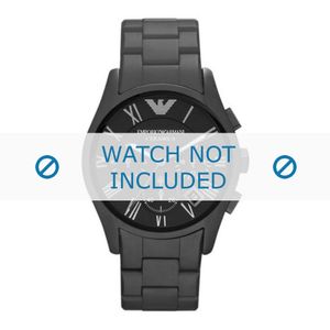 Horlogeband Armani AR1457 Keramiek Zwart 23mm