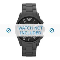Horlogeband Armani AR1457 Keramiek Zwart 23mm