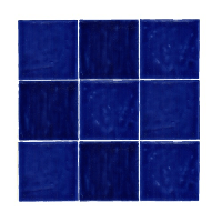 Terre d&apos;Azur Maroc Blue Fonce Mix 11.5x11.5 cm