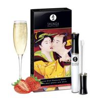 Shunga Divine Oral Lipgloss - Aardbei Sprankelende Wijn - 0.33 fl oz / 10 ml
